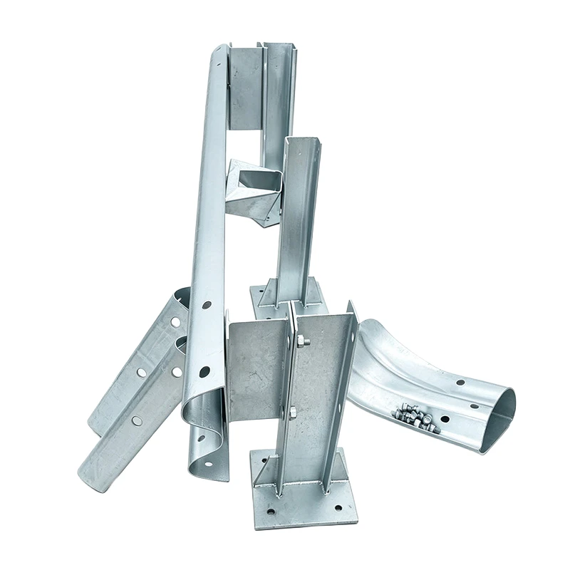 Galvanized Highway Guardrail Posts Galvanized Highway Guardrail Posts